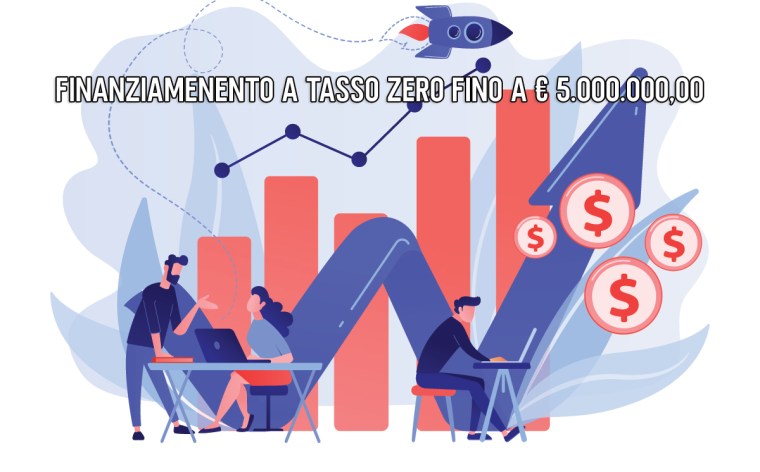 Tasso zero fino ad € 5 Milioni per le PMI con 24 mesi di&nbsp;preammortamento